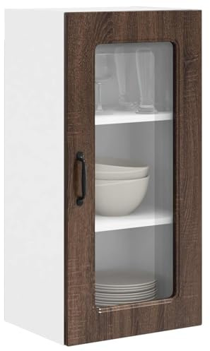 vidaXL Geschirrspülerfront Kalmar Braun Eichen-Optik 40 x 31 x 80 cm