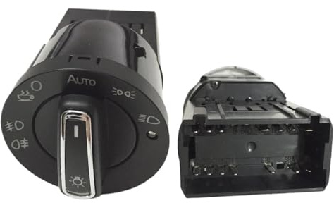 Scheinwerferschalter Auto Nebel Licht Control Schalter AUTO Scheinwerfer für VW Golf 4 für Jetta MK4 MK5 Polo 9N für Tiguan für Touran