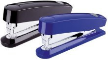 1 X novus Heftgerät B7 Automatik für 24/6 blau 020-1656