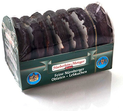 Haeberlein Metzger Feine Nürnberger Oblaten Lebkuchen 200g