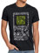 style3 8-Bit Game T-Shirt Herren Pixel Boy, Größe:M, Farbe:Schwarz