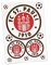 FC St. Pauli Aufkleber ** Logo ** 3er - Set