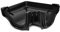 Polypipe Ogee ROG03B Black Extra Capacity Gutter External 90 Degree Angle 130 x 70mm