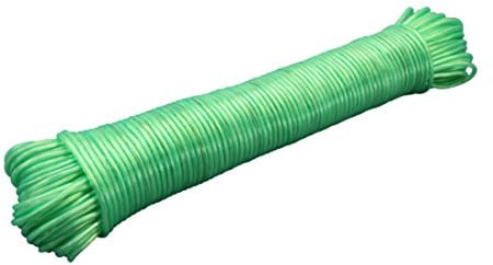 Buerstenmann Wäscheleine und Draht Core, grün, 40 m