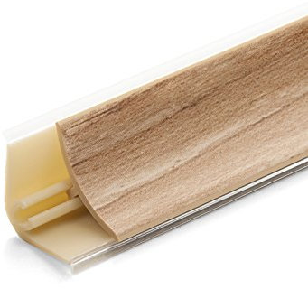 DQ-PP 1,5m WINKELLEISTE | Eiche Sonoma | 13 x 13mm | PVC | Küchenleiste Arbeitsplatte Abschlussleiste Küchenabschlussleiste Wandabschlussleiste Tischplattenleiste