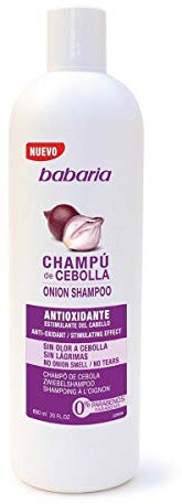 Babaria Cebolla Antioxidante - Champú, 600 ml