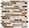 Yipscazo 1 Bogen 30,5 x 30,5 cm Abziehen und Aufkleben Backsplash Fliese für Küche, selbstklebend, zum Aufkleben auf Spritzwasser, Waschküche, Badezimmer, strukturierte Vinylaufkleber, Tapete,