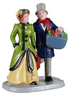 Lemax - Vintage Shopping Spree 02930 Figur Weihnachtsdorf Winterdorf
