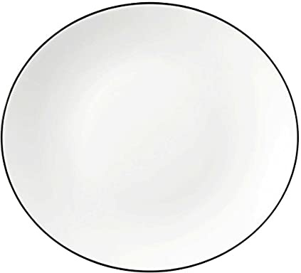 Seltmann Weiden [DL] Modern Life Teller oval 5192 29 cm oval Black Line [RAB] [SP] UVP: 38,00