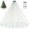 aneeway Fairy Lights Mains Powered 6.6FT x 16Line, 400 LEDs String Lights with Remote Control, UKCA Certified Christmas Decorations Lights for 6ft - 8ft Xmas Tree - Multicolor