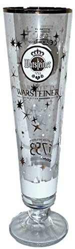 Warsteiner Tulpen / Sonderedition / Pils -Tulpen 1 x 0,25 Liter / Bierglas / Gläser / Rofu / Action / Kik / Bierglas / Biergläser / Pils Gläser