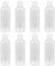 GGISUI 8 Stück Reiseflaschen zum Befüllen 100 ml Reiseset Kosmetik Leer Transparent Reiseflaschen PET zum Abgeben von Flüssigkeiten für einfaches Reisen