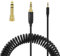 Asobilor QC45 Replacement Coiled Audio Cable Cord for Bose 700 QuietComfort 45 QC35 QC35ii QC25 OE2 OE2i Soundlink Headphones (4ft extends to 14ft)