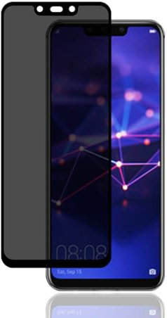 Jewloofa Protector de Pantalla Para Huawei Mate 20 Lite, 1 Pieza Privacidad Cristal Templado, 9H Dureza/Anti-Arañazos, Anti-Espía Protector Pantalla para Huawei Mate 20 Lite