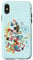 iPhone X/XS Walt Disney World 50th Anniversary Mickey and Friends Blue Case