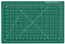 Dahle Vantage 10471 Premium-Schneidematte, selbstheilend, 30,5 x 45,7 cm, 1,27 cm Raster, 5 Schichten für maximale Heilung, perfekt zum Basteln und Nähen, Grün