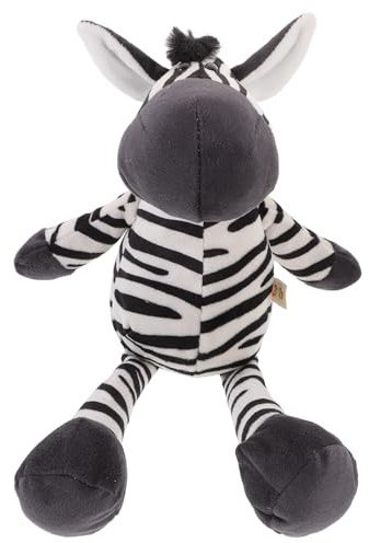 VICASKY Zebra Kuscheltier, Zebra Stofftier Aus Stoff Zebra Für Zebra Kinder Kuschelweiches Plüschtier Spielzeug Entzückendes Zebra Kurzer Plüsch