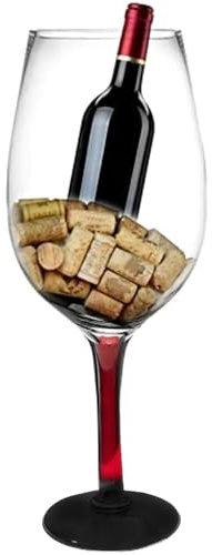 YUANXIN Bicchiere da vino gigante Calice enorme Calice creativo oversize Bicchieri da champagne extra large Boccale da birra Bicchieri da vino rosso (red 2500ml)