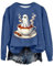 Generisch Outlet Shop tagesangebote Heute Sweatshirt Damen ohne Kapuze Damen Oberteile elegant weiche Basic-Tunika Weihnachtspullover Meine Bestellung Bitte Sachen für 5 Euro