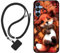 Sunrive Hülle Kompatibel mit Samsung Galaxy A16 5G Case,matt Handyhülle Schutzhülle Etui Karikatur Muster TPU Backcover (Ahornblattfuchs) +1x Universale Handykette MEHRWEG
