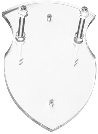 Weppduk Axt-Aufbewahrungshalter für die Wand – Wandmontierter Schild-Aufhänger | Vertikaler Wandaufhänger für Sammlungen | Mittelalterliche Axt-Wandregalhalter für Wohnzimmer, Schlafzimmer, Lounge