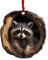 Weihnachtsbaum-Tiere-Acryl-Ornamente - Niedlicher 2D-Weihnachtsanhänger Mit Tiermotiv | Vivid Wildlife Ornaments, Eule, Eichhörnchen, Igel, Vogel