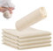 Jortmrd 5 Stück 80X80cm Seihtuch Passiertuch Wiederverwendbar Käsetuch Waschmaschinenfest Cheesecloth Ungebleicht Abseihtuch Für Nussmilch, Obstsaft, Gemüsesaft, Käsemachen
