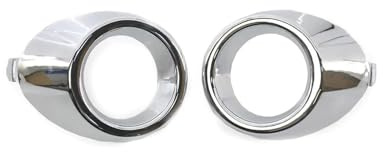 XBDYGS Copertura fendinebbia per Ford Fiesta 2008 2009 2010 2011 2012 Chrome Car Paraurti Anteriore Fendinebbia Cornice della Lampada Surround Copertura Trim Copri Griglia Fendinebbia