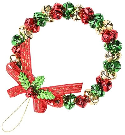 HOLIDYOYO 1stück Weihnachtsblumenkranz Dekorative Wandhängedekoration Für Weihnachten Kreative Weihnachtsdeko