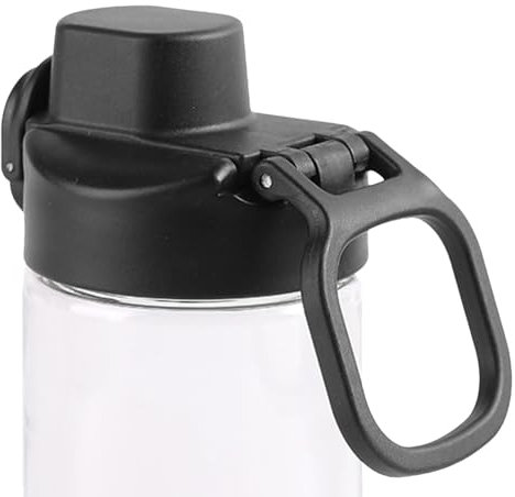 Zunishaone Replacement of the spout cover, waterproof bottle cap, anti-fresh lid, folding spout, integrated handle, replacement cover for water bottles, perfect for children, adults