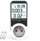 KAEFUYS Misuratore Consumo Elettrico con Schermo LCD 3680W 16A Max Contatore Energia Elettrica 7 Modalità di Monitoraggio Misuratore di Potenza Contatore Protezione Sovraccarico