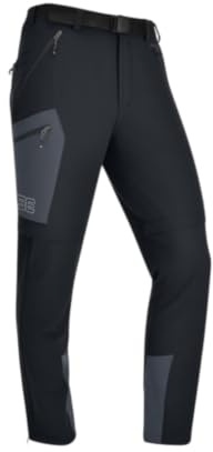 Maul Eiger Alpin Herren Outdoor T-Zipp-Off Hose elastische, atmungsaktive und schnelltrocknende Trekkinghose für Wandern und Outdoor. - 52