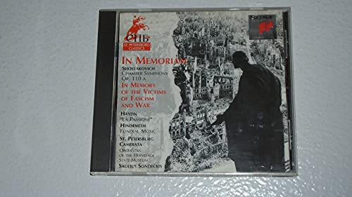 Shostakovich: Chamber Symphony Op. 110a / Haydn: Symphony No. 49 / Hindemith: Funeral March