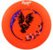 eurodisc 175g Moon Violett Profi Ultimate Frisbee Scheibe - Über 100m stabile Flugbahn - Profi Wurfscheibe für Outdoor Spiele - Phosphoreszierend, Leuchtet im Dunkeln - Geschenk für 7 jährigen Jungen