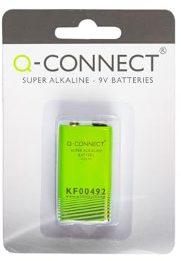 Q-Connect 9V High Performance Alkaline Battery KF00492
