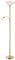 Lindby Lampadaire Elaina en Doré Métal e. a. pour Salon & Salle à manger (à 2 lampes, E27), lampe sur pied, de salon lampadaire éclairage indirect,