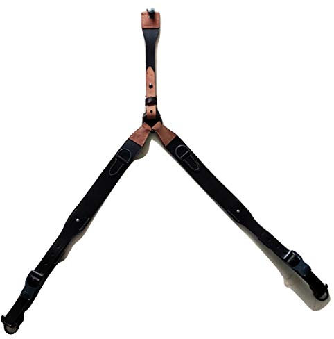 WARCRAFT EXPORTS ww1 | ww2 German Black Leather Y Straps Suspender – WWII WWI German gear | ww1 ww2 german uniform