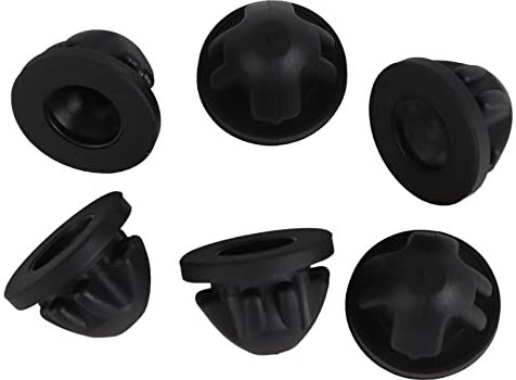 Motorabdeckungstüllen, 6 Stück Motorabdeckungstülle Gummi Abdeckung Befestigung der Motorabdeckung Gummidichtungen für Motorabdeckungen 03G103184C Passend für PD100 PD140 PD170