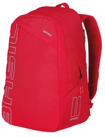 Basil Urban Fahrradrücksack Rot 32cm x 13cm x 32cm