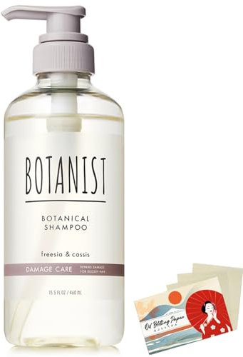 Botanist Botanical Hair Damage Care Shampoo 460mL - Blotting Paper Set