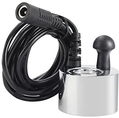 Holdfiturn Electric Fire Transducer for Dimplex Optimyst Glass Disk Compatible with M-011B M011B Wall Fire Replace Heater Ultrasonic Humidifier for Aquarium Fish Tank Simulation Fireplace