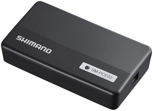 SHIMANO SM-PCE02-B3 Di2 PC Linkage Device for E-Tube - with System Checker and Programmer, Black | y programador, negro