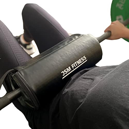 JSM FITNESS Hip Thrust Barbell Pad Langhantel Polster für Hüftebei, für Gesäßübungen bei Hüftstößen im Fitnesstraining, Langhantelschaum