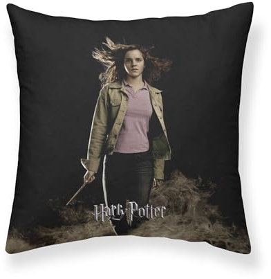 Belum Kissenbezug Harry Potter, Größe: 50 x 50 cm, Modell: Hermine A, Stoff: Half Panama 100% Baumwolle, 250 g.
