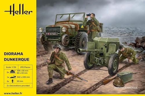 Heller 30326 Diorama Dunkerque 1/35