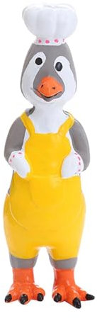 Milageto Quietschendes Hundespielzeug, Latex-Huhn, interaktives Familienspiel, Strandspiele, Partyspiele, schreiendes Hühnerspielzeug, kreischendes, Koch