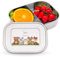 LAUBLUST Personalisierte Brotdose für Kinder mit Fächern aus Edelstahl | Waldtiere - ca. 800 ml & 1400 ml Jausenbox | Lunchbox für Mädchen & Jungen - Bento Box für Schule & Kindergarten auslaufsicher