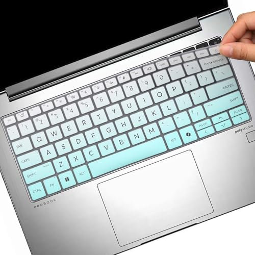 Keyboard Cover for 2025 2024 HP EliteBook 640 645 G11 14 & HP EliteBook 1040 G11 14 Laptop Accessories Protective Skin, US Layout(Not fit EliteBook 640 645 1040 G8/G9/G10 or Older)-Mint Green