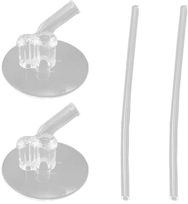 2 Boquillas De Repuesto Para Botellas De Agua, 2 Pajitas De Silicona, Pajitas Para Botellas Para Niños, Accesorios De Pajita De Repuesto Para Botellas De Agua, Extensores De Pajitas