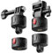 NEEWER Magnetic Action Camera Mount Kit, Compatible with GoPro Hero 13 12 11 Max DJI Osmo Action Insta360, ABS Magnetic Quick Release Mount for POV Shots, GP-24